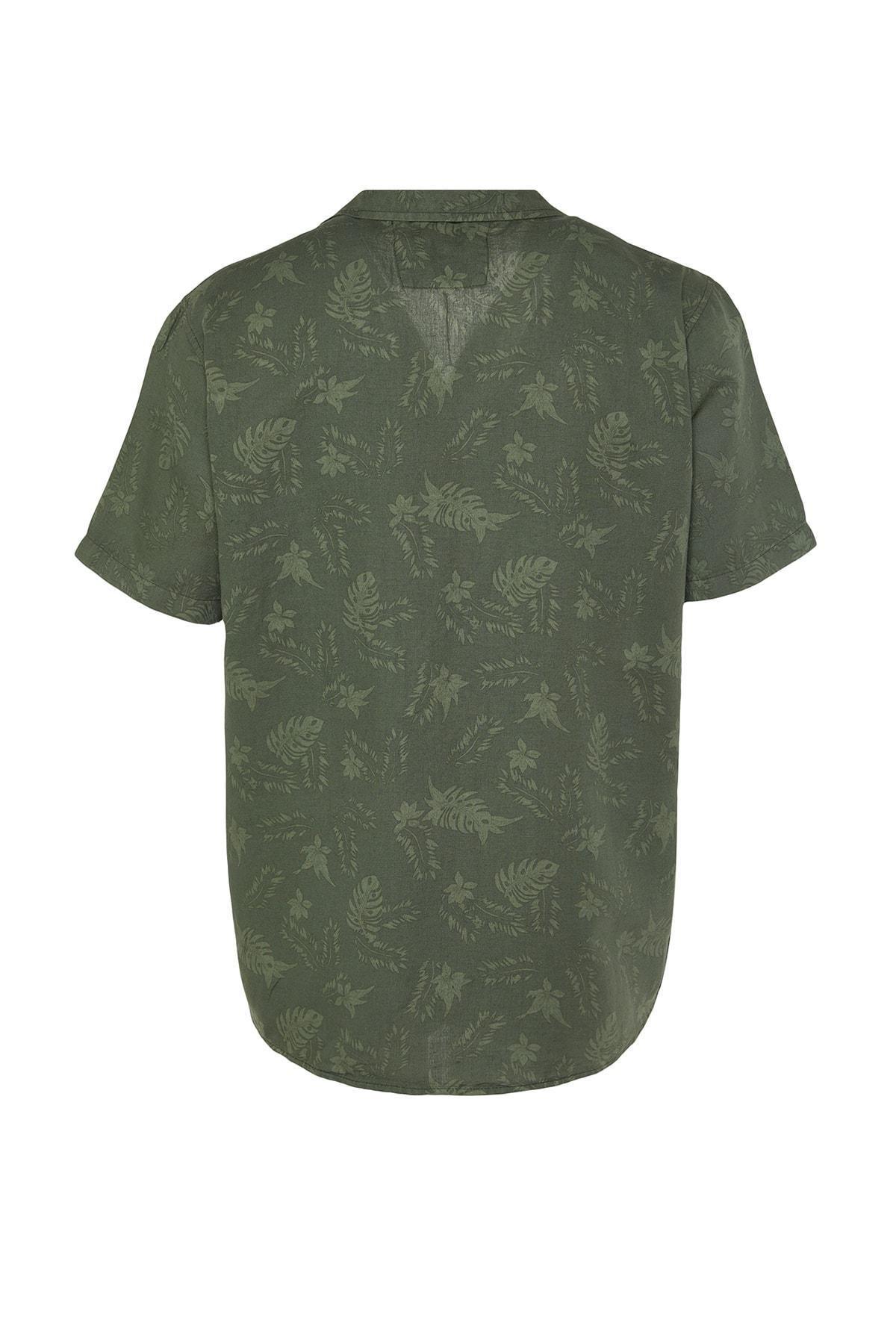 Trendyol - Khaki Tropical Shirt