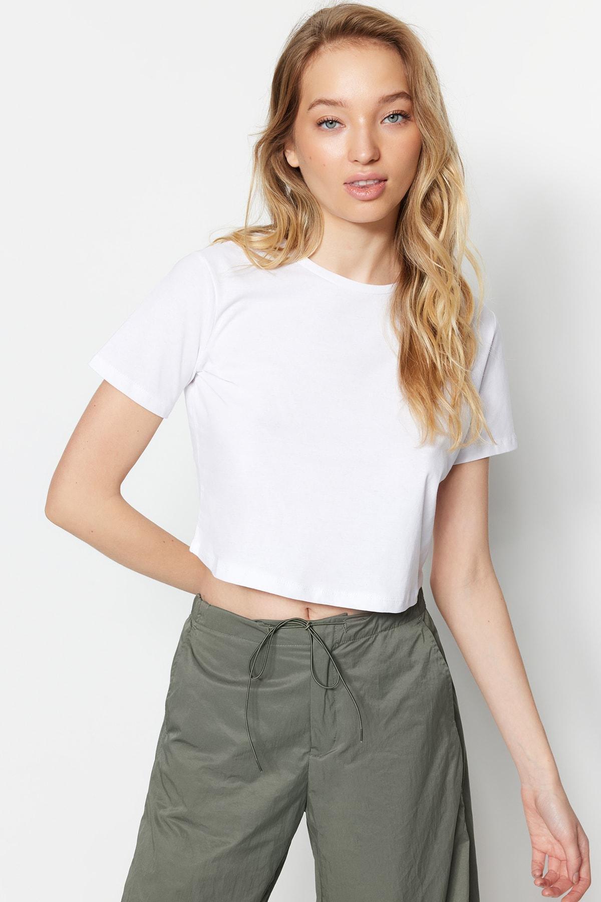 Multicolour Crop T-Shirt, Set Of 2, , large image number 3