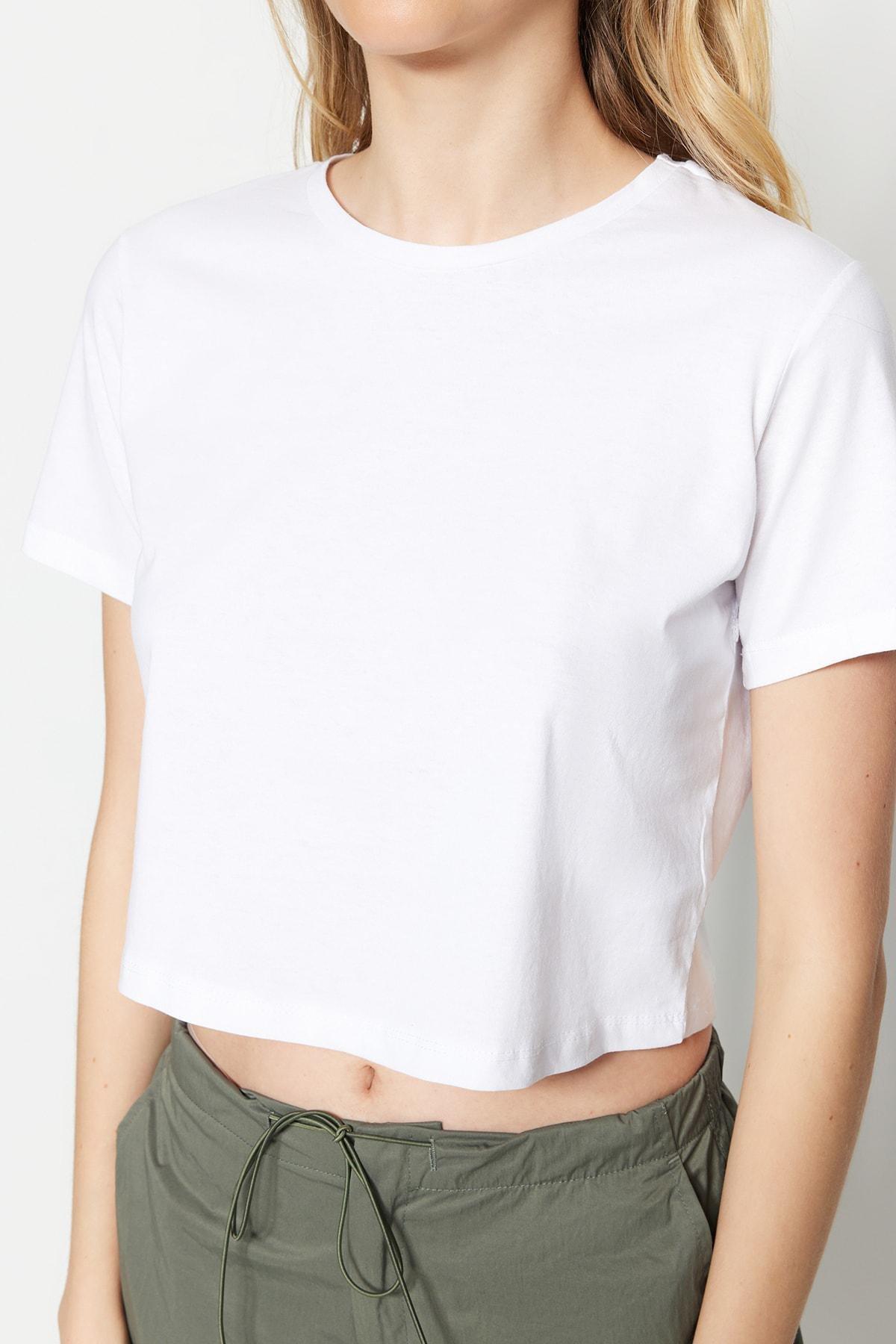 Multicolour Crop T-Shirt, Set Of 2, , large image number 5