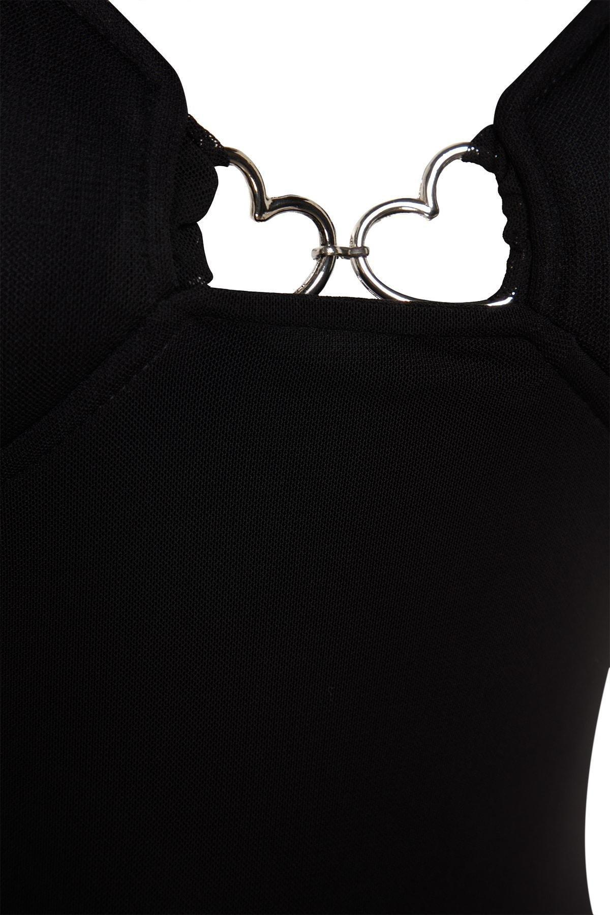 Black Women Bodysuit, , large image number 6