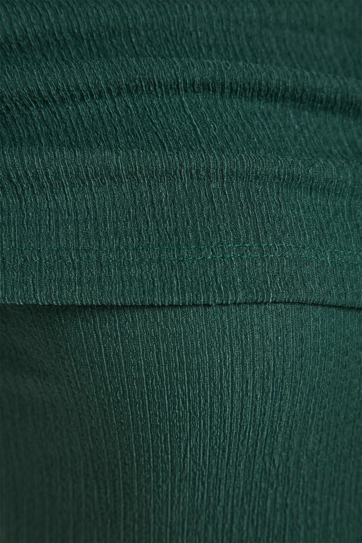 Slim Fit Bodysuit, Green, large image number 6
