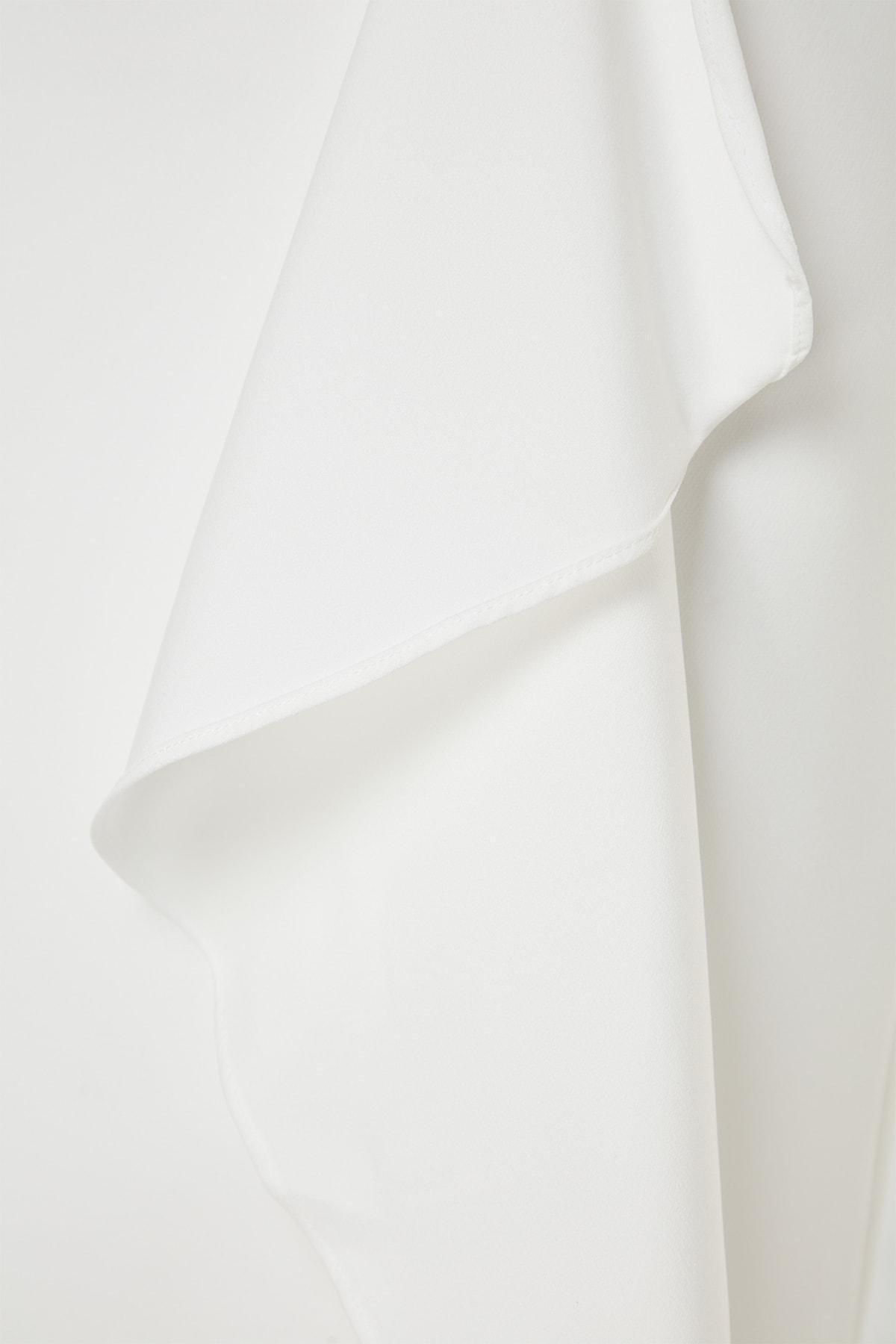 Trendyol - White Strapless Shift Occassionwear Dress