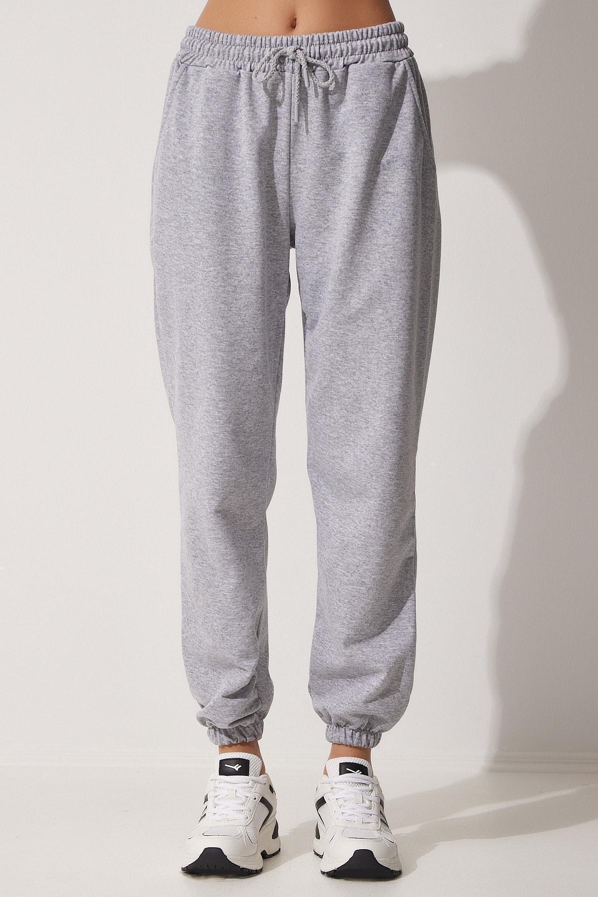 Gray Pocketed Sweatpants, , large image number 3