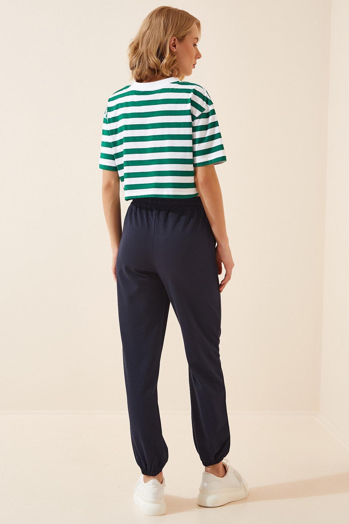 Navy Sweatpants With Pockets, , large image number 2