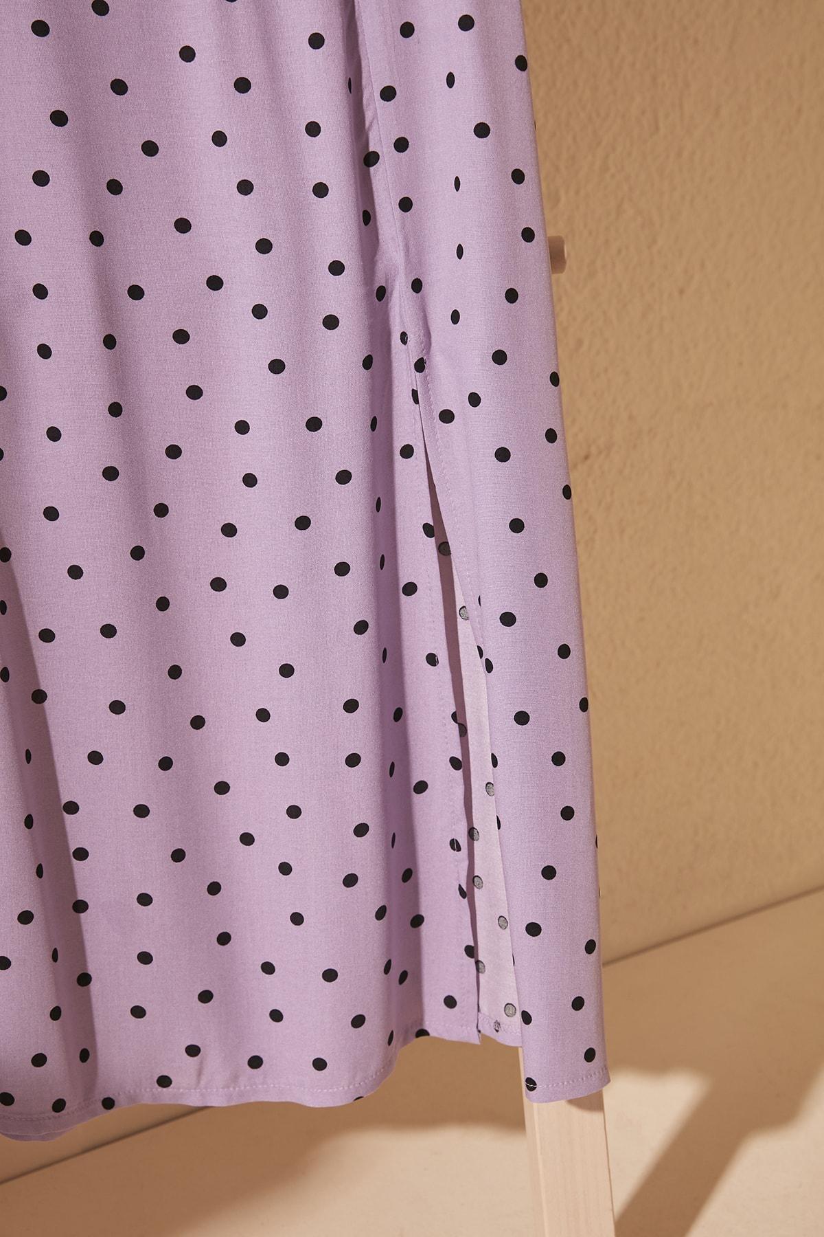 Purple Polka Dot Co-Ord Set, , large image number 5