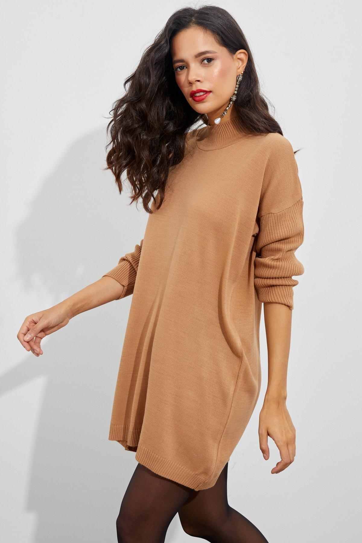 Brown Relaxed Tunic, , large image number 3