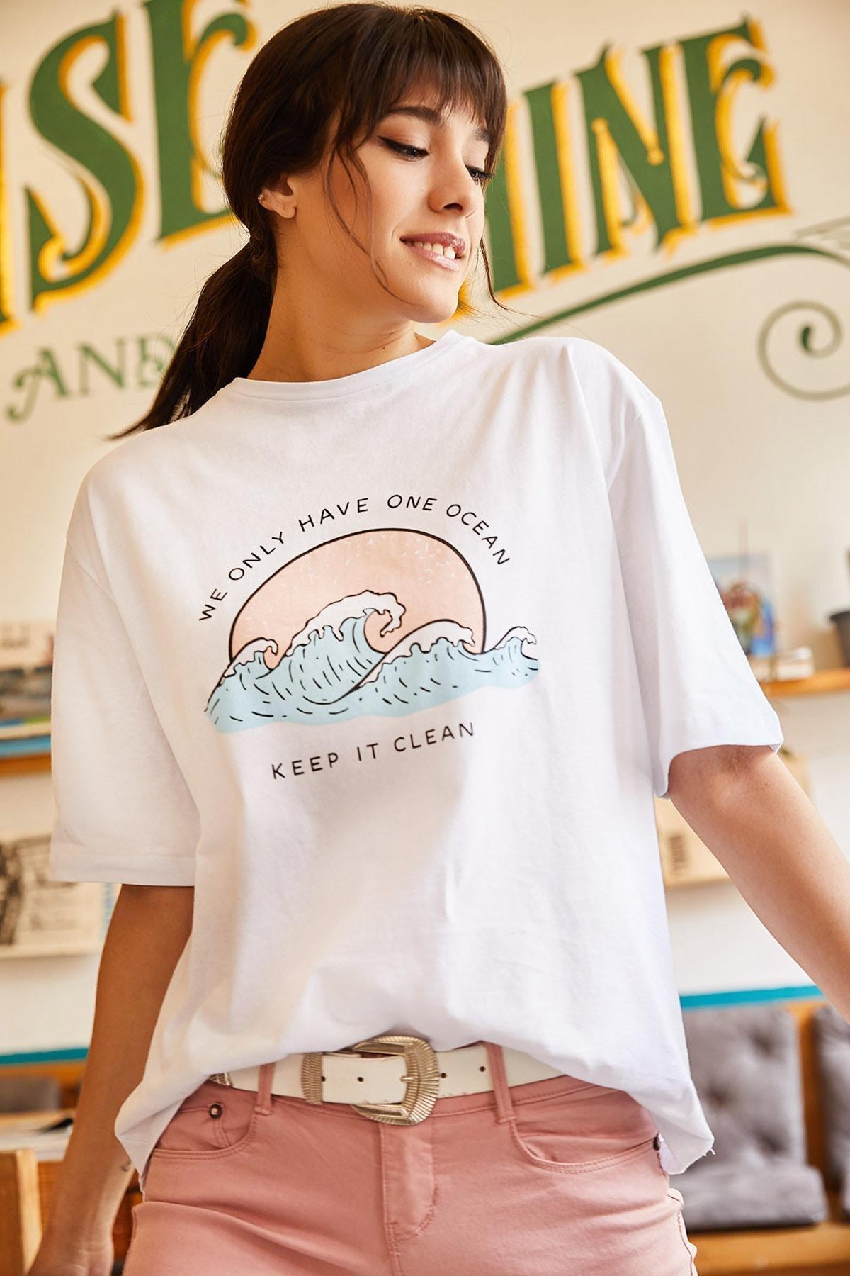 White Regular Fit T-Shirt, , large image number 0