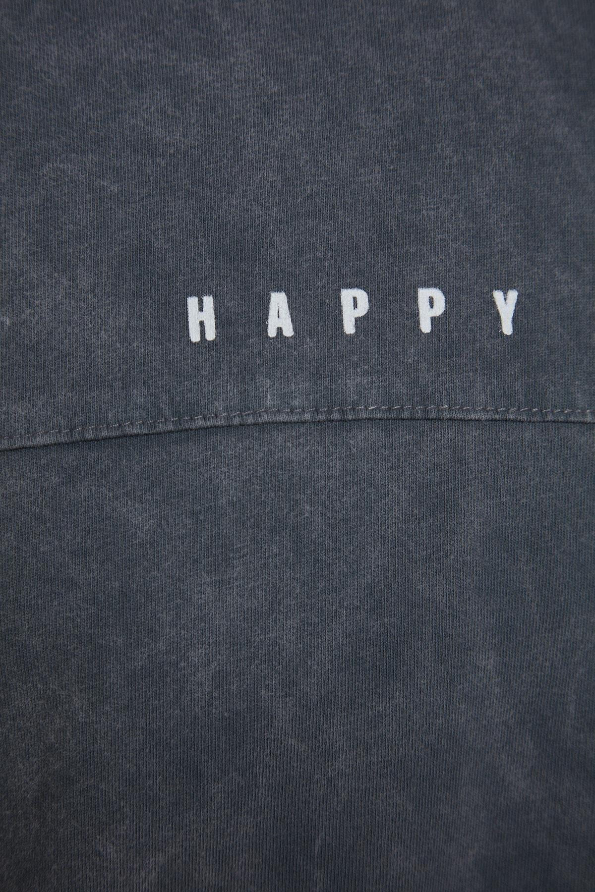 Grey Printed Oversize T-Shirt, , large image number 3