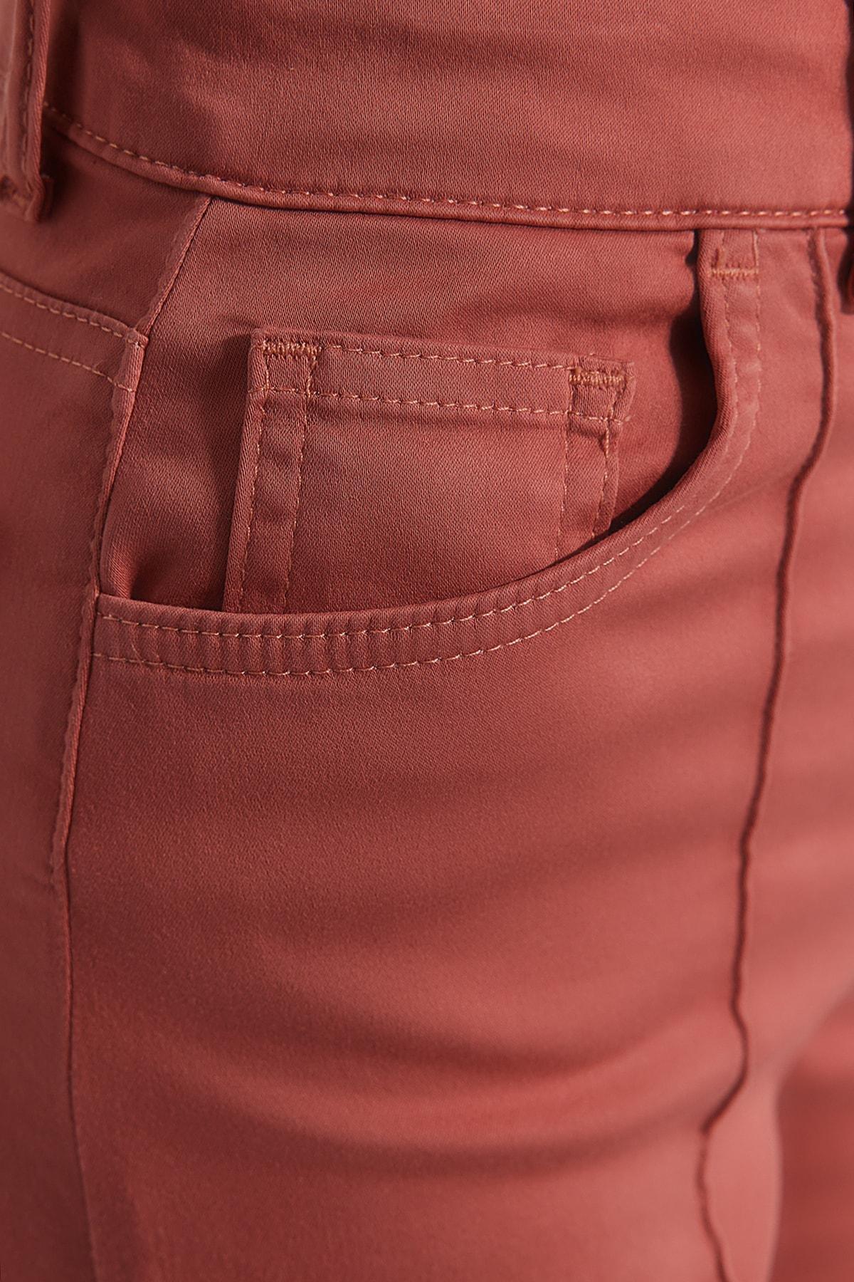 Pink Flare Slim Jeans, , large image number 3