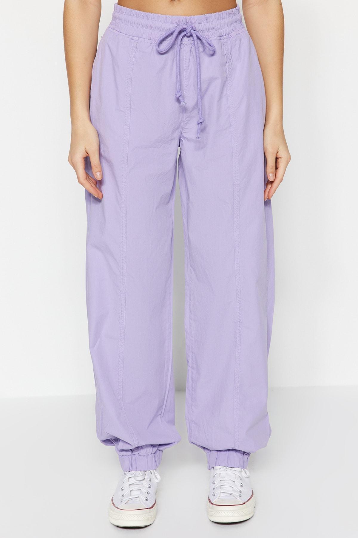 Purple Mid Waist Jeans, , large image number 2