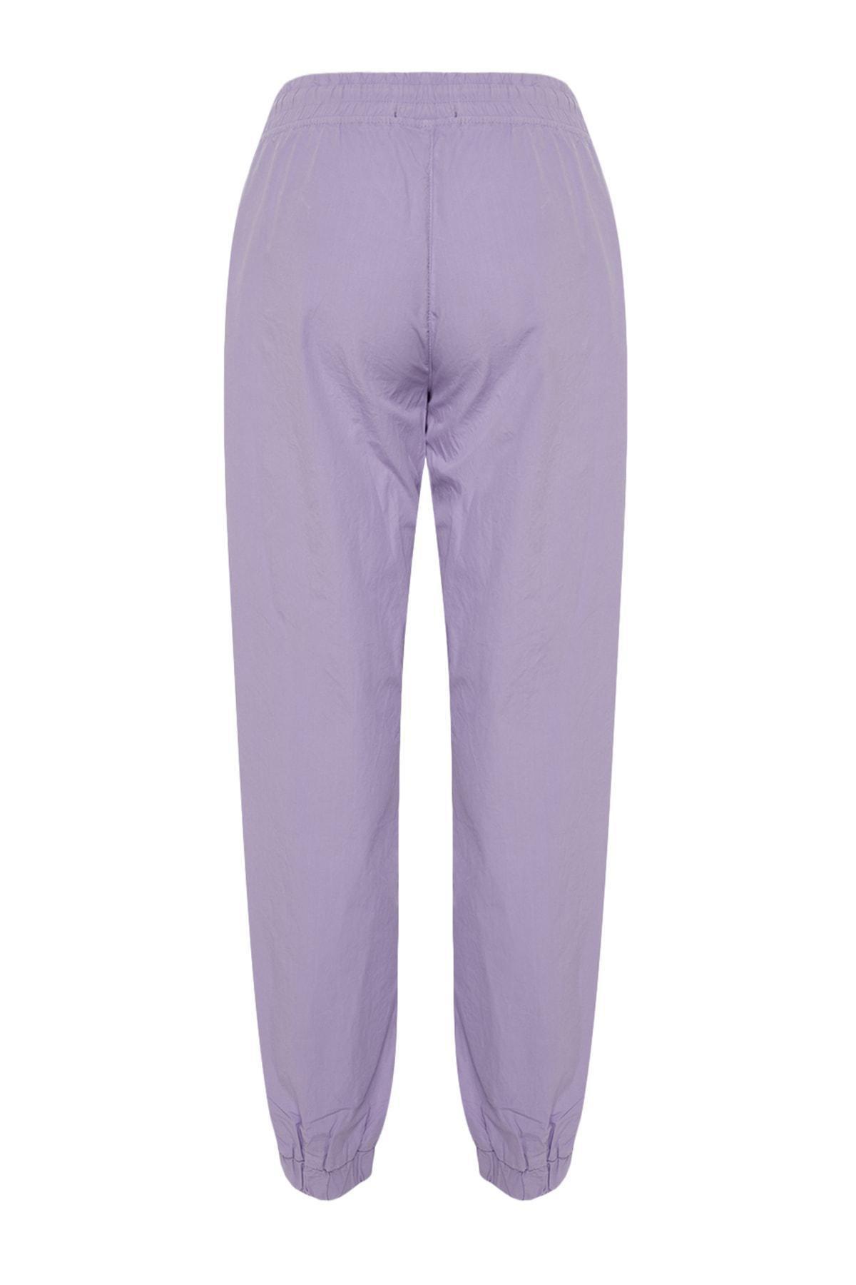 Purple Mid Waist Jeans, , large image number 7