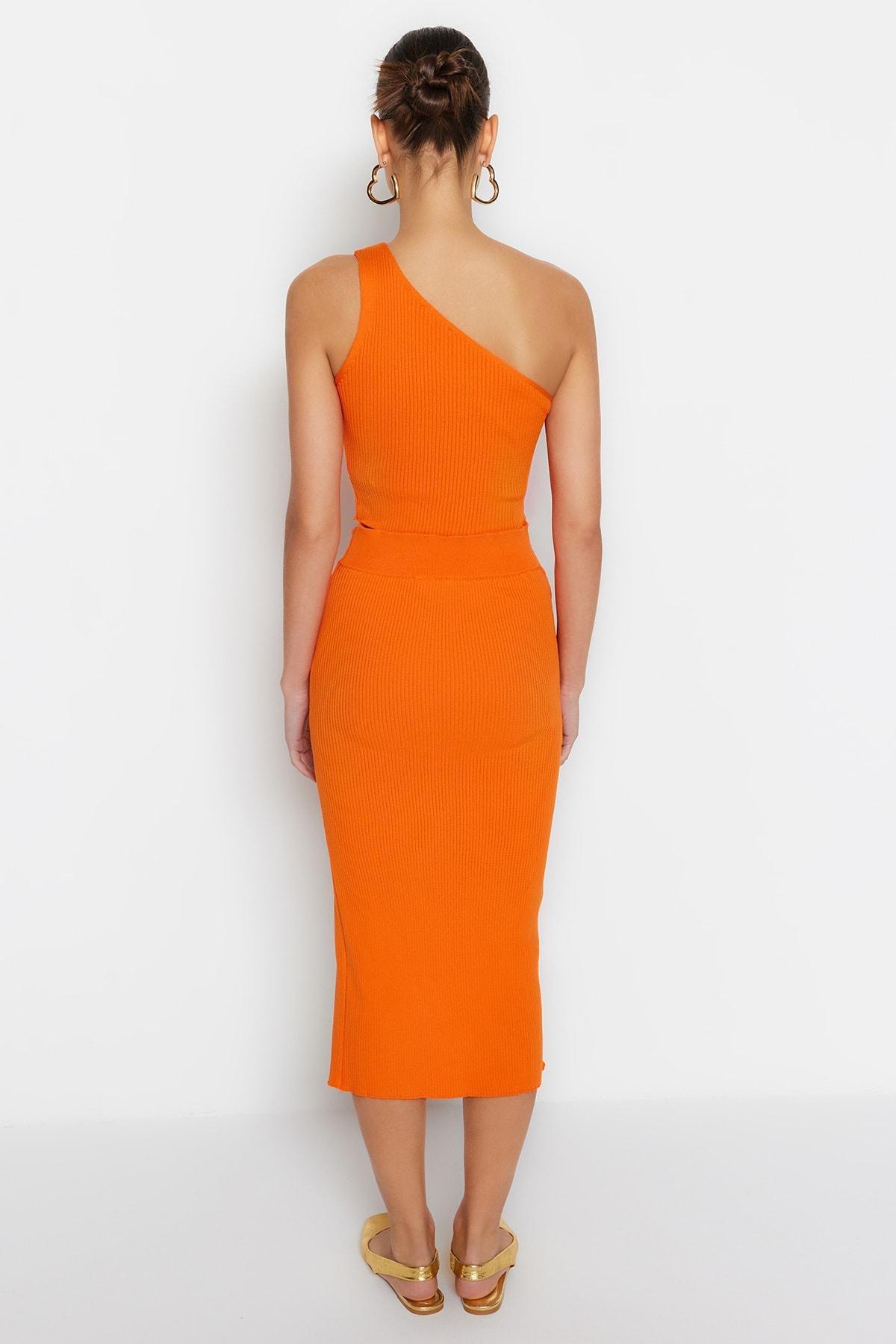 Orange A-Line Co-Ord Set, , large image number 5