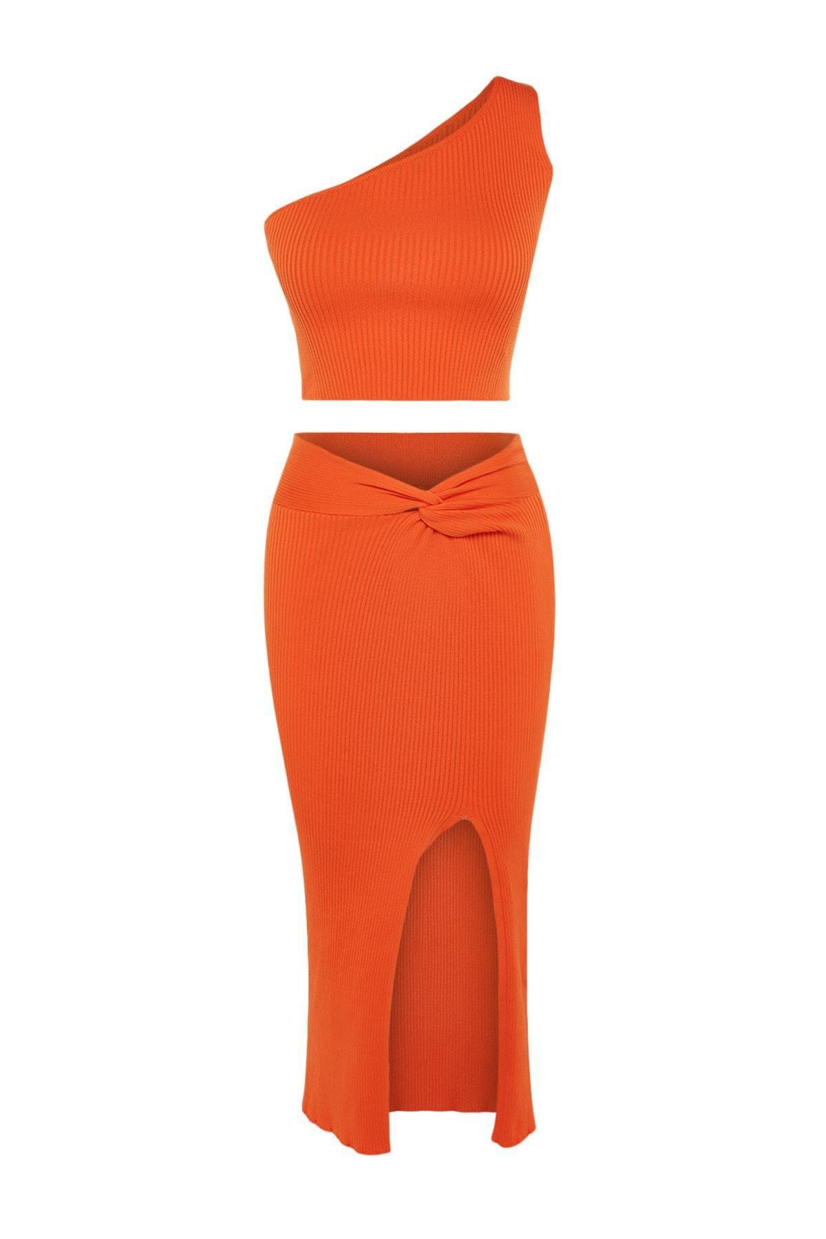 Orange A-Line Co-Ord Set, , large image number 6