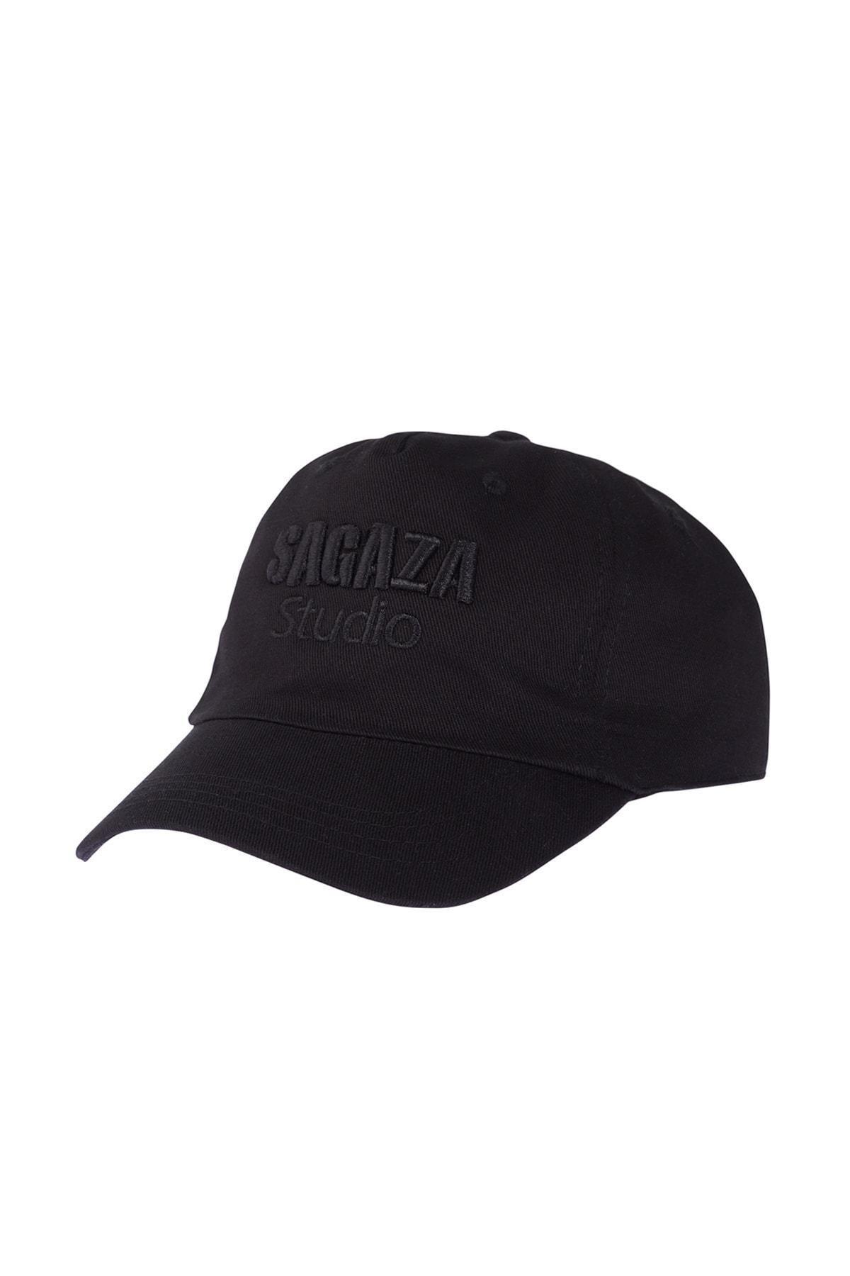 Black Printed Party Hat, Black, large image number 6