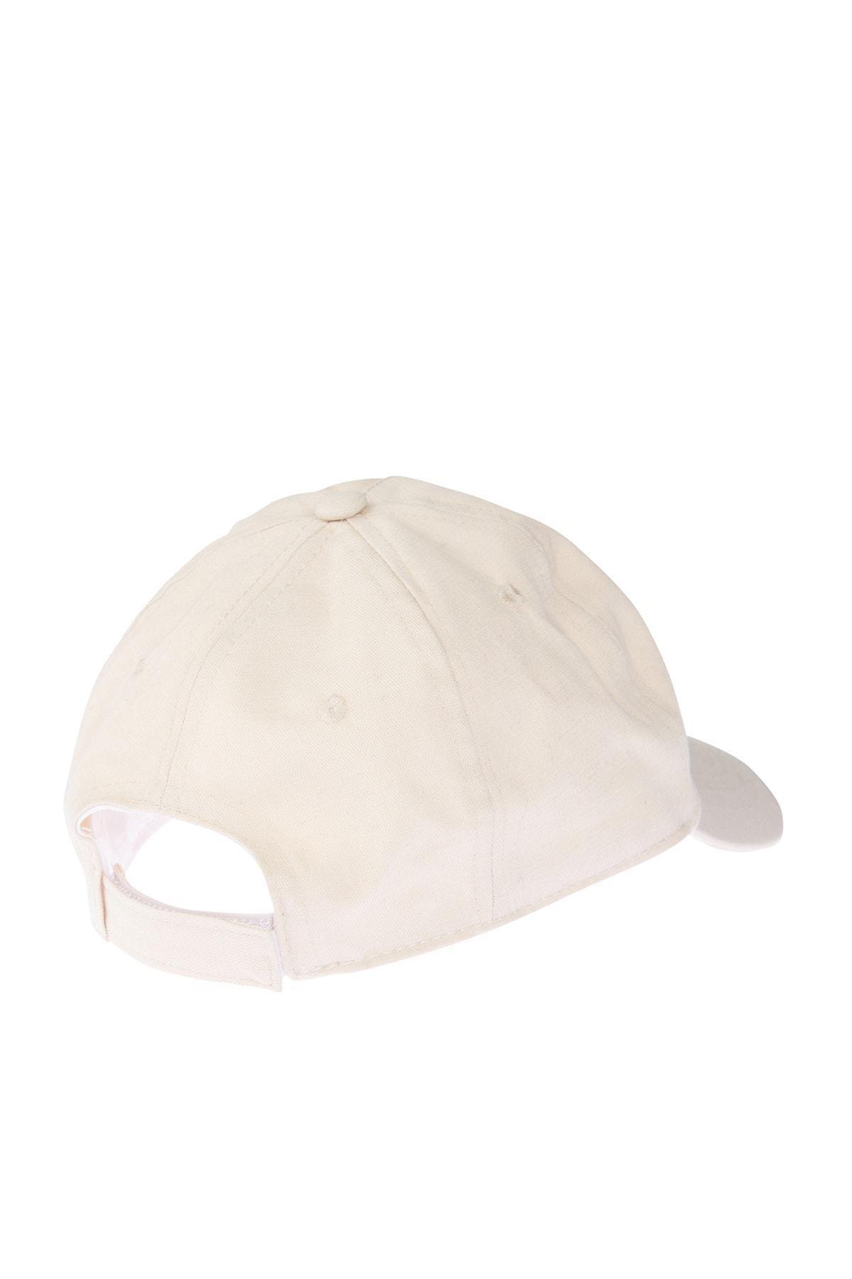 Beige Printed Party Hat, Ecru, large image number 7