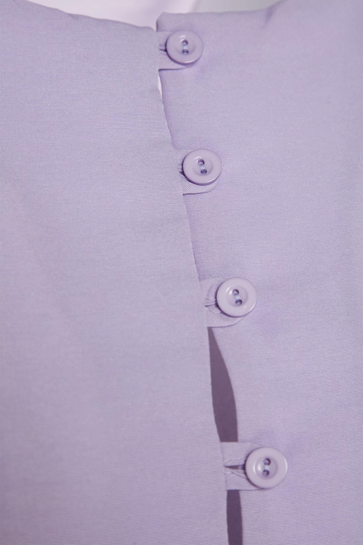 Purple Crew Neck Pajama Set, , large image number 6
