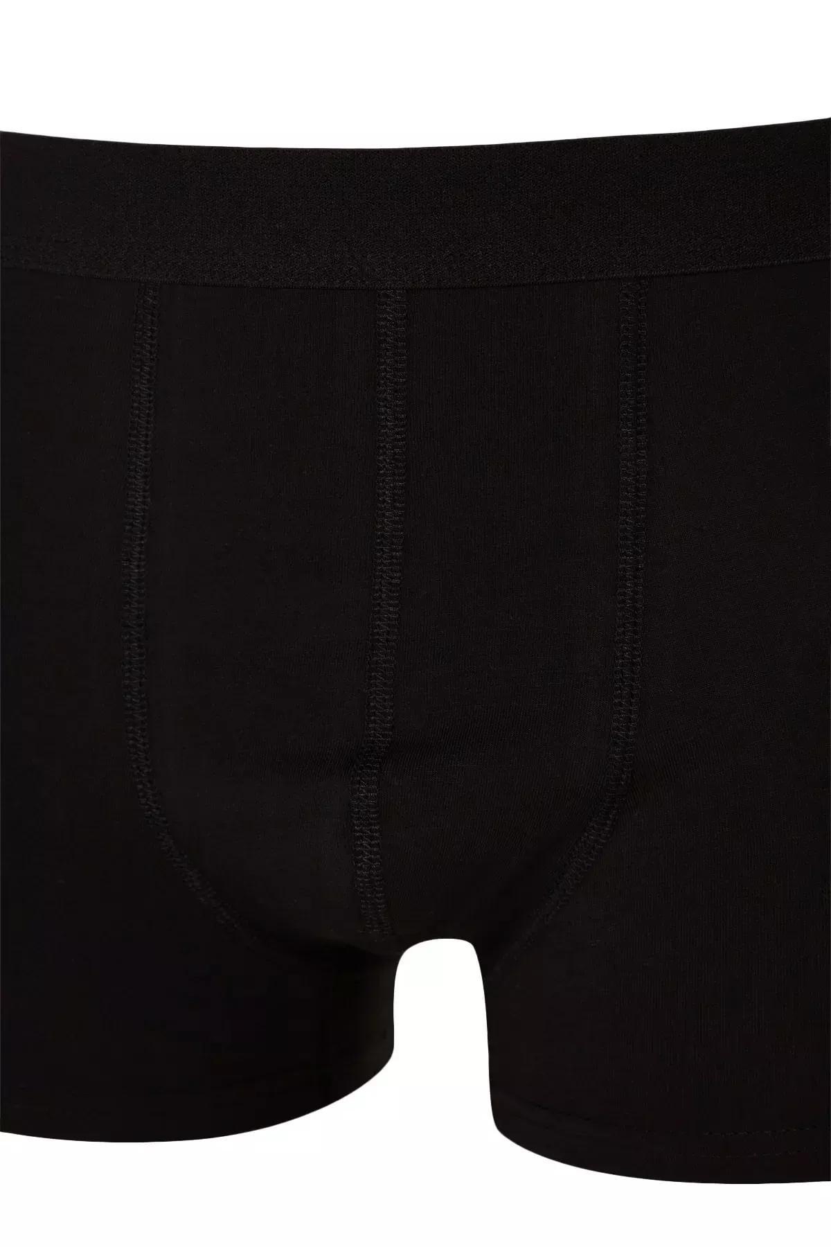 Black Graphic Boxer Shorts, Set Of 3, , large image number 3