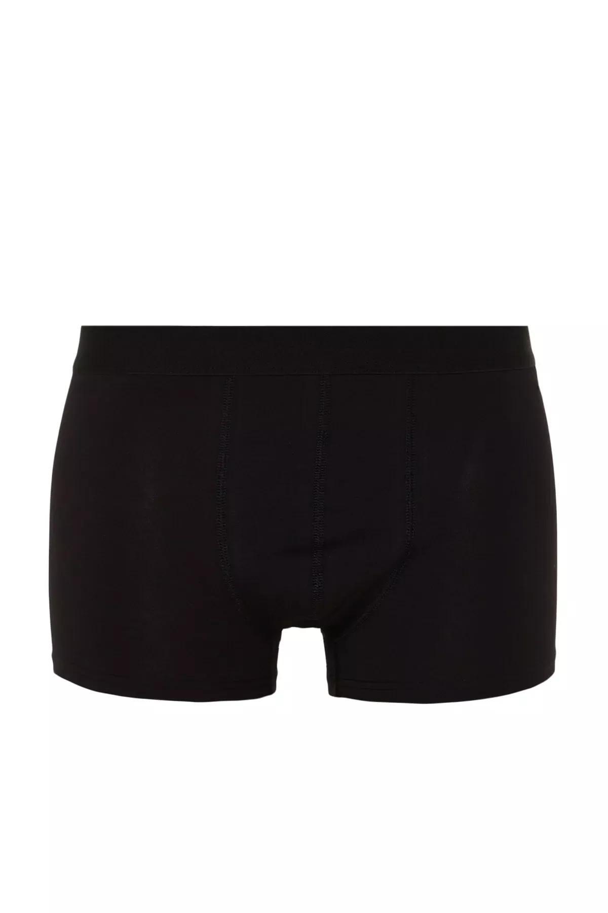 Black Graphic Boxer Shorts, Set Of 3, , large image number 6