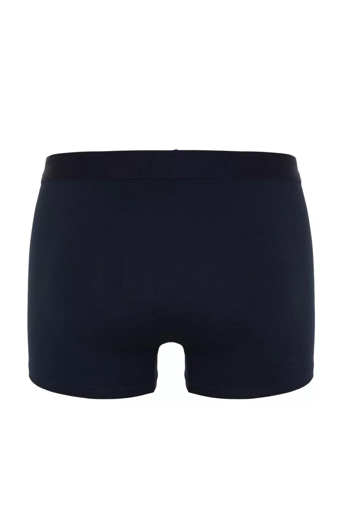 Multicolour Mid Waist Boxer Shorts, Set Of 3, , large image number 7