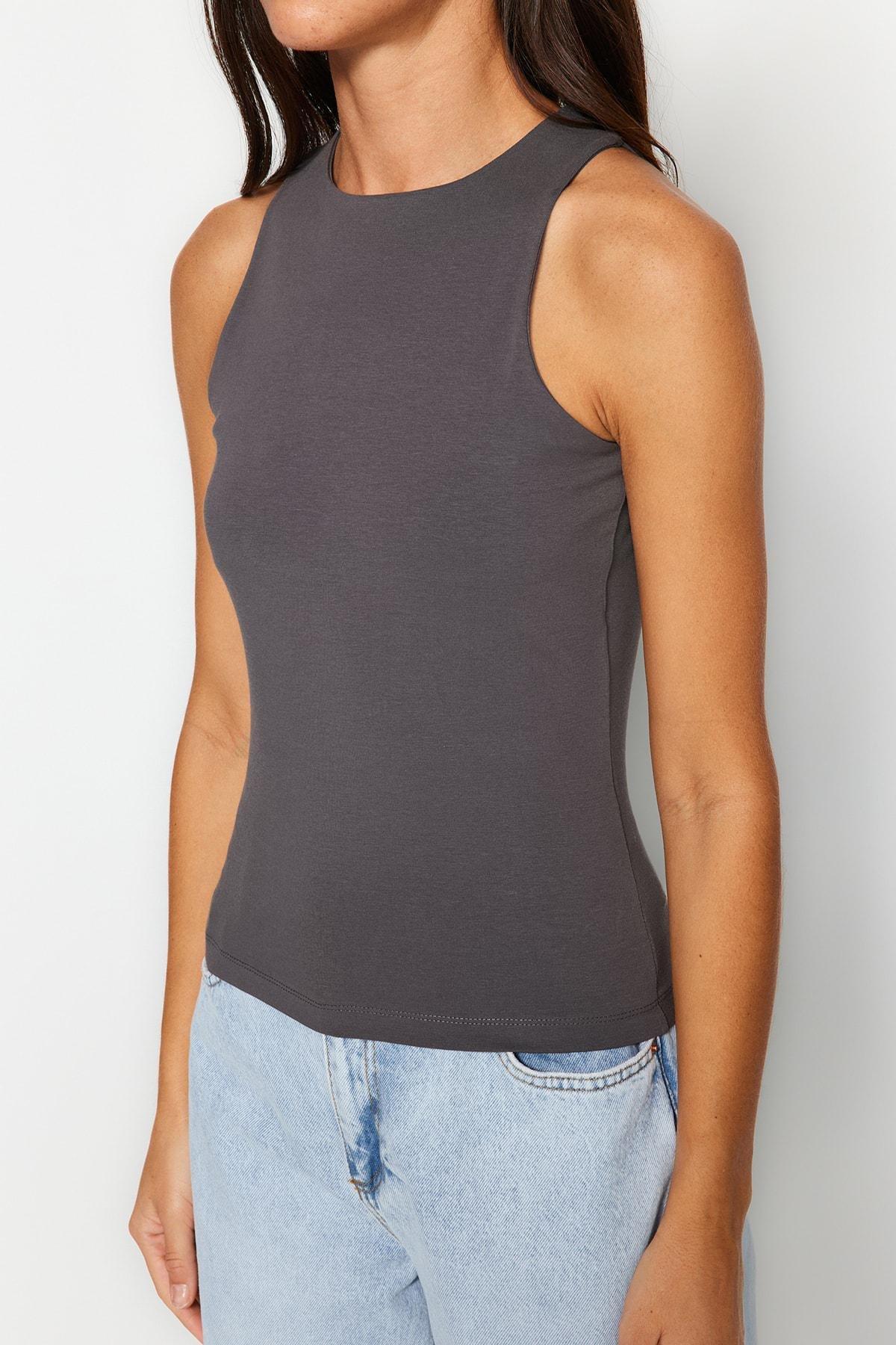 Brown Slim Fit Blouse, , large image number 2