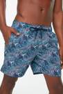 Trendyol - Navy Textured Swim Shorts