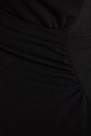 Trendyol - Black V-Neck Wrapover Dress