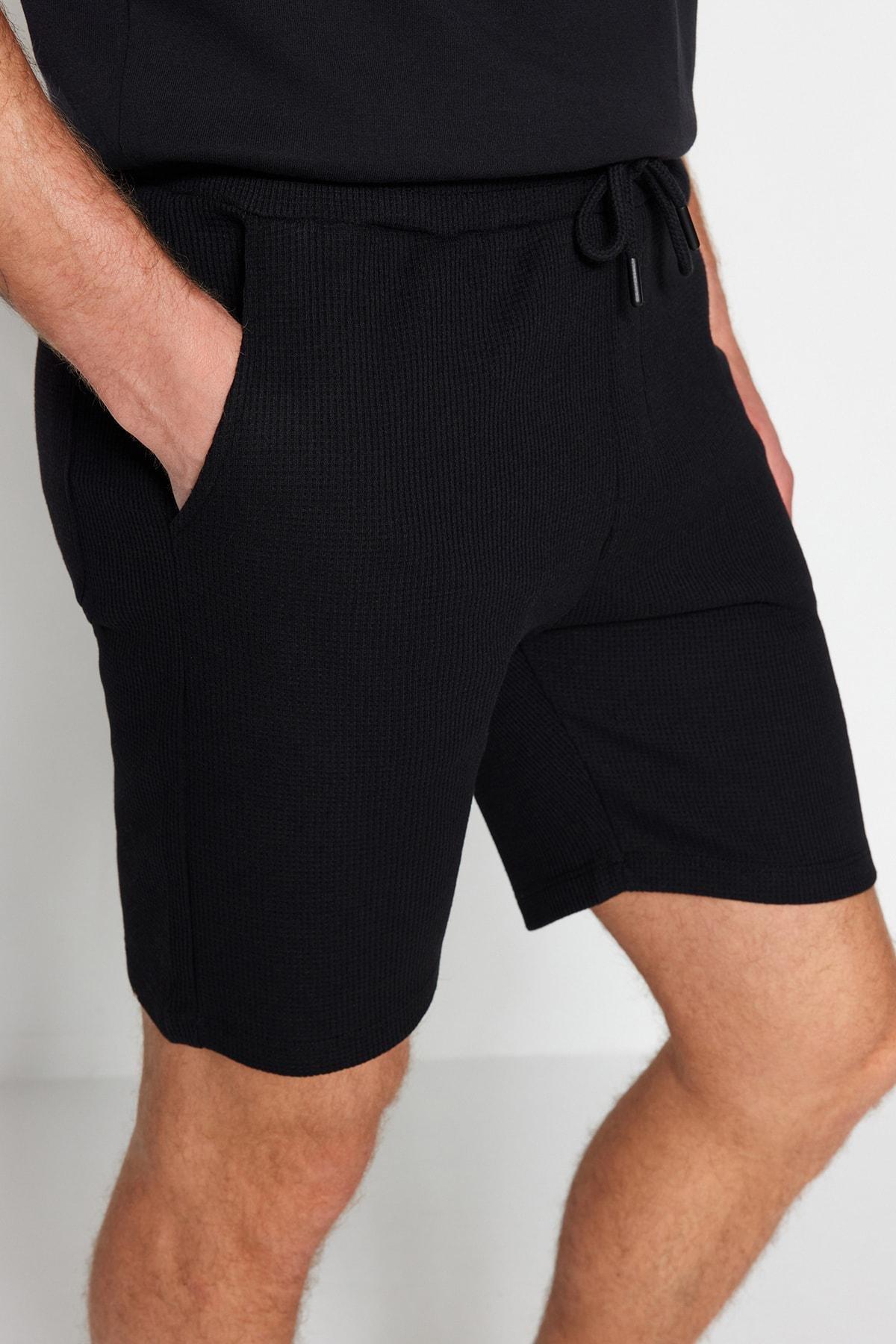 White Mid Waist Shorts, , large image number 1