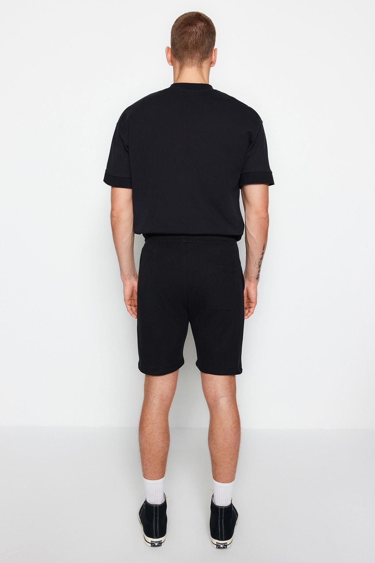 White Mid Waist Shorts, , large image number 6