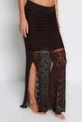 Trendyol - Brown Maxi Skirt