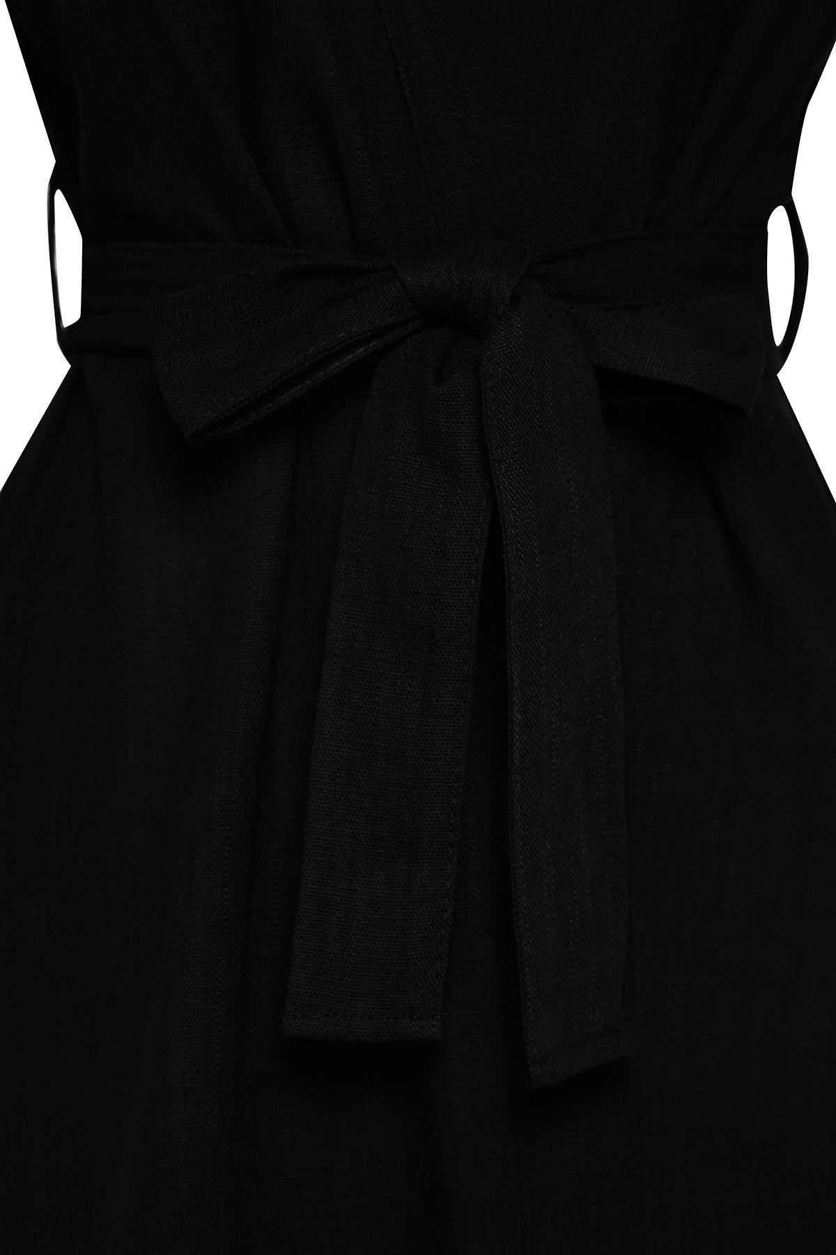 Black Women Kimono, , large image number 6