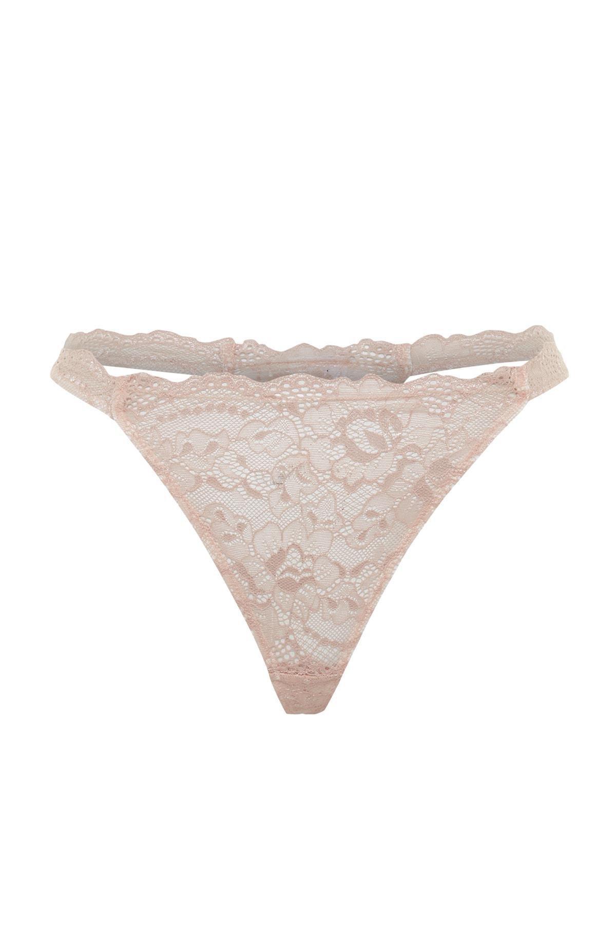 Pink Mid Waist Briefs, , large image number 5