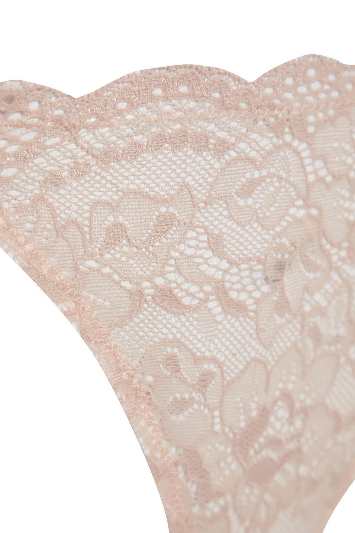 Pink Mid Waist Briefs, , large image number 6