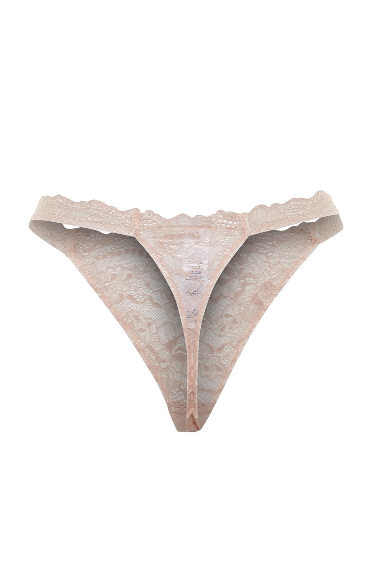 Pink Mid Waist Briefs, , large image number 7