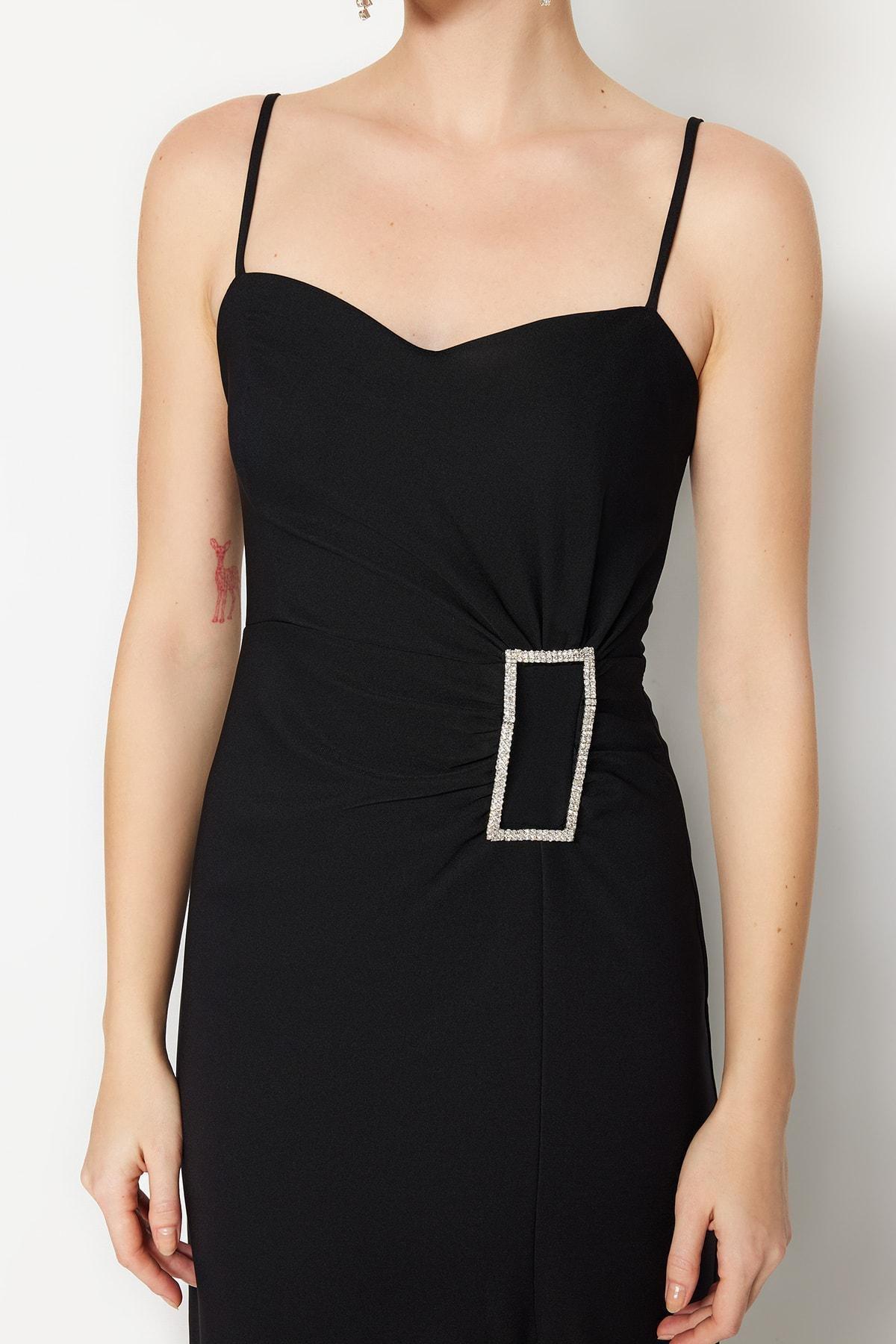 Black Shift Occasionwear Dress, , large image number 3