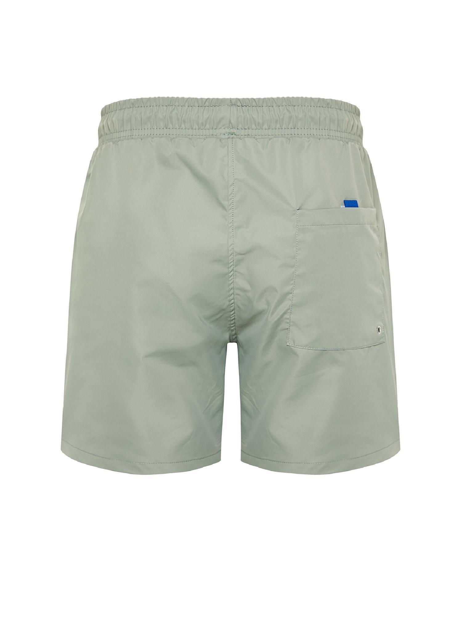 Grey Plain Swimwear Shorts, , large image number 6