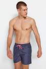 Trendyol - Grey Plain Swim Shorts