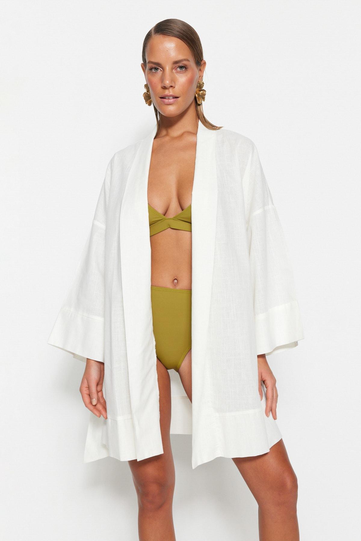 Shawl Collar Kimono, , large image number 0