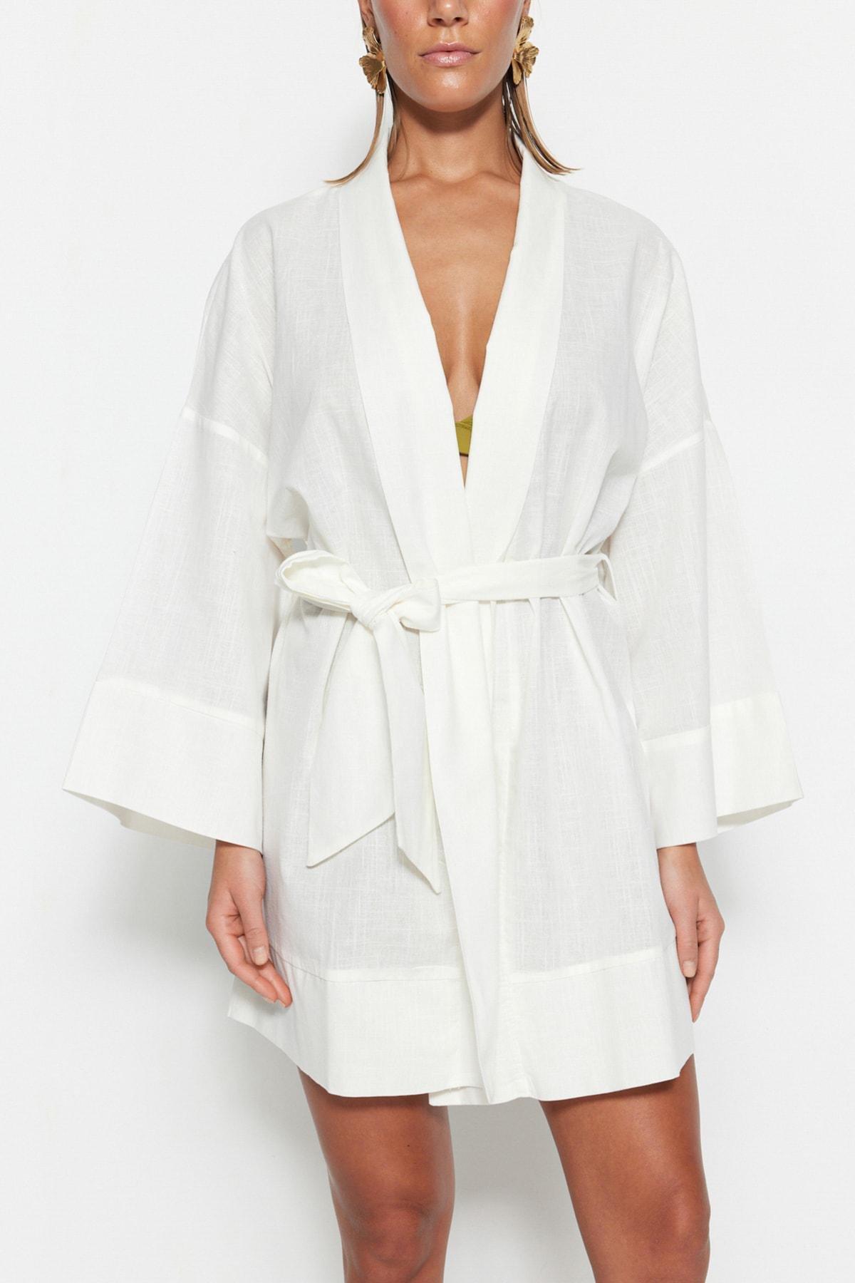 Shawl Collar Kimono, , large image number 3