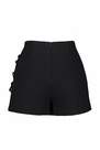 Trendyol - Black High Waist Straight Shorts