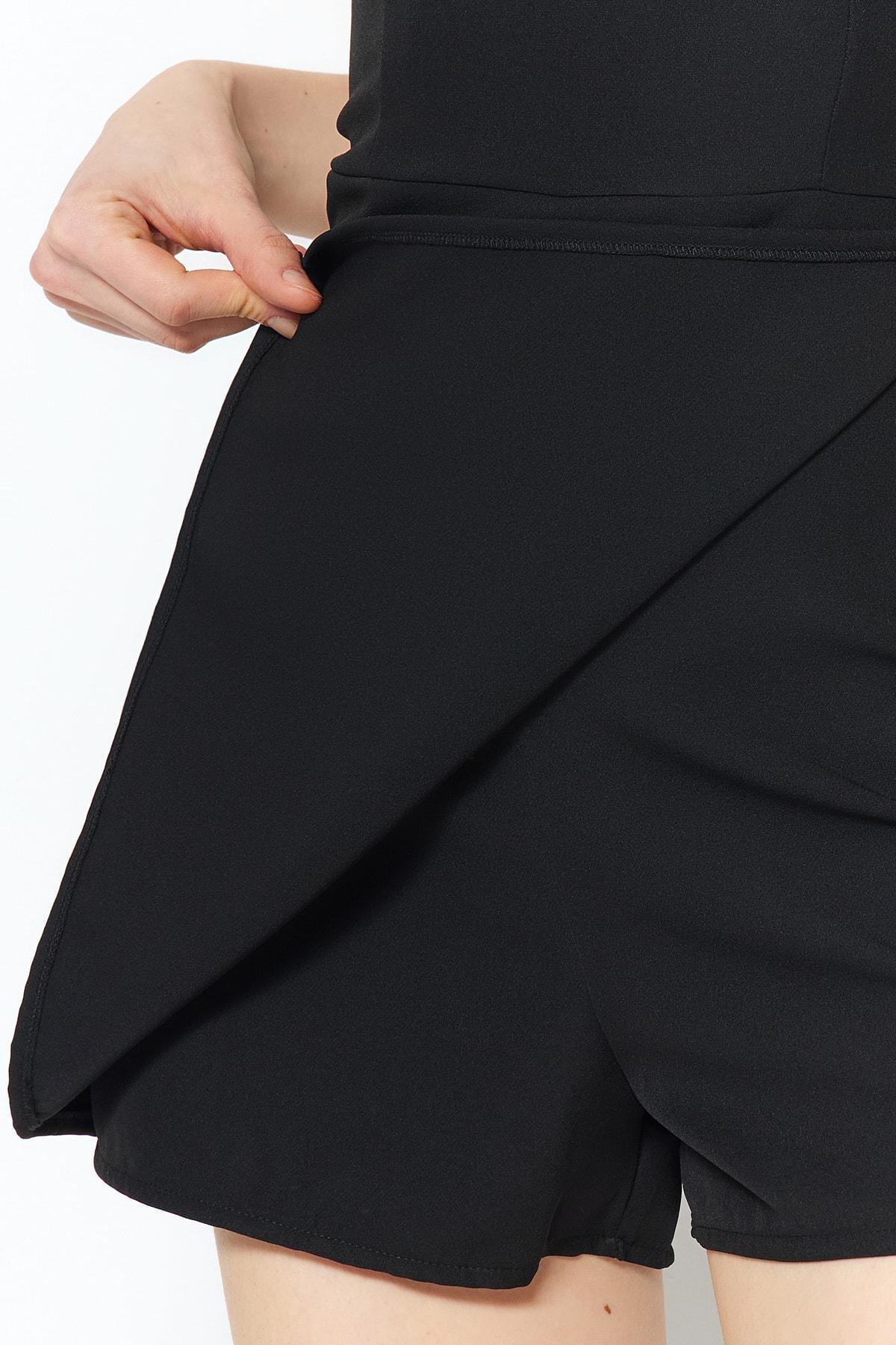 Black Strapless Slim Jumpsuit, , large image number 3