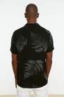 Trendyol - Black Patterned Summer Flowy Shirt