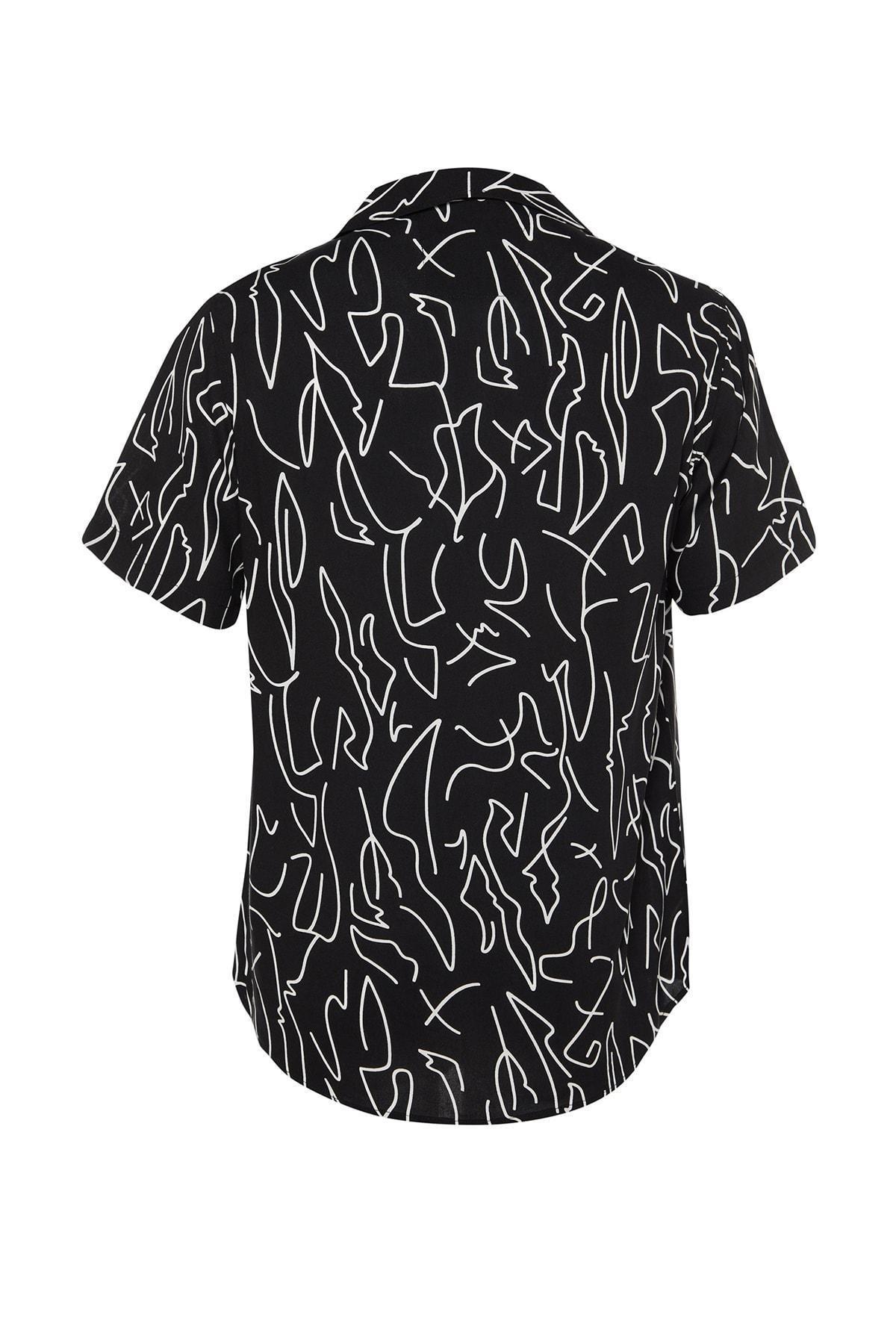 Trendyol - Black Regular Shirt