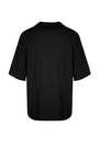 Trendyol - Black Textured Oversized Polo T-Shirt