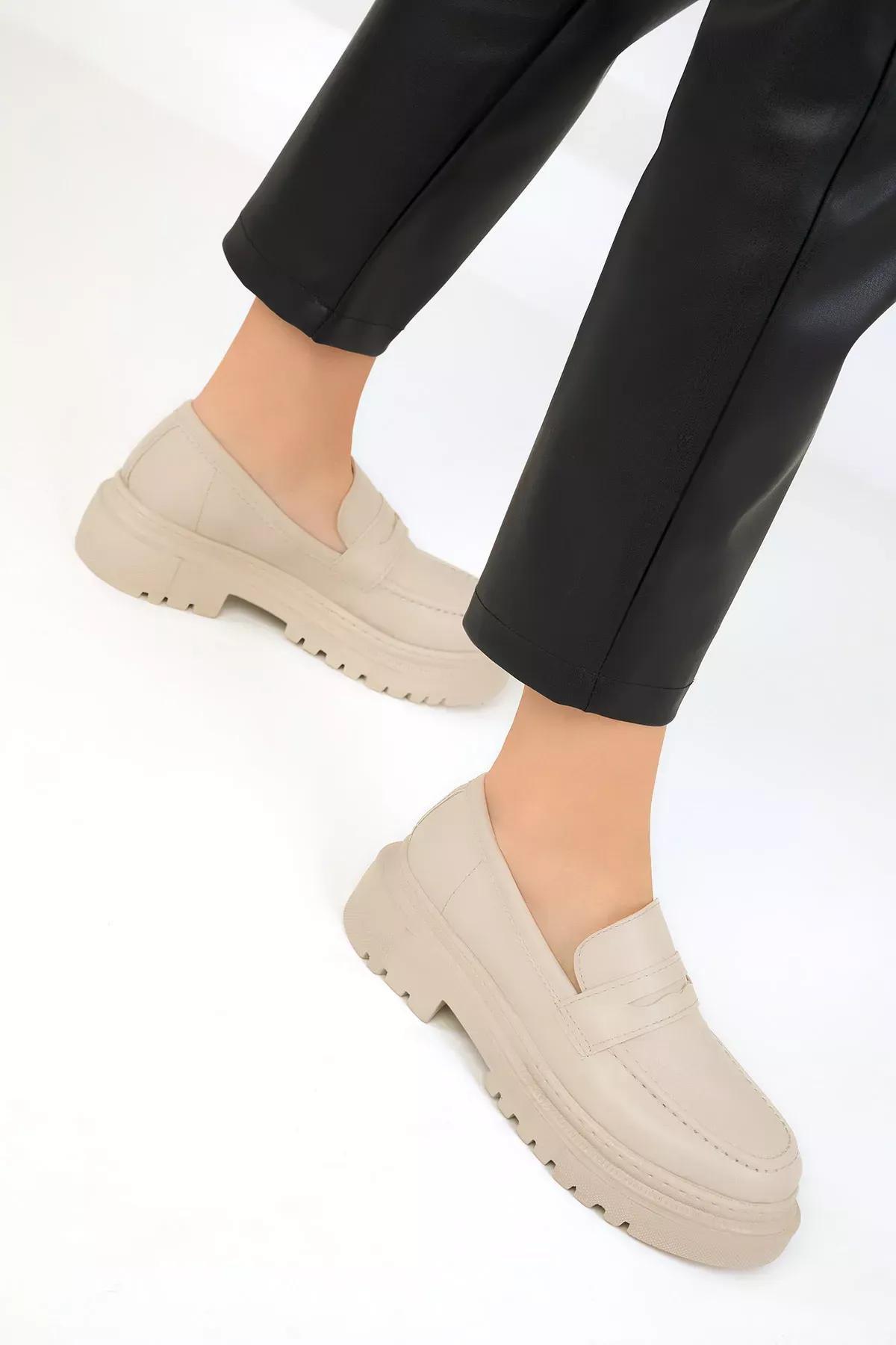 Beige Casual Shoes, , large image number 1