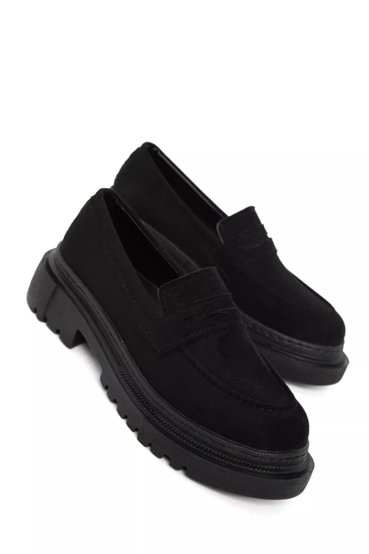 Black Suede Casual Shoes, C101_2531, large image number 0