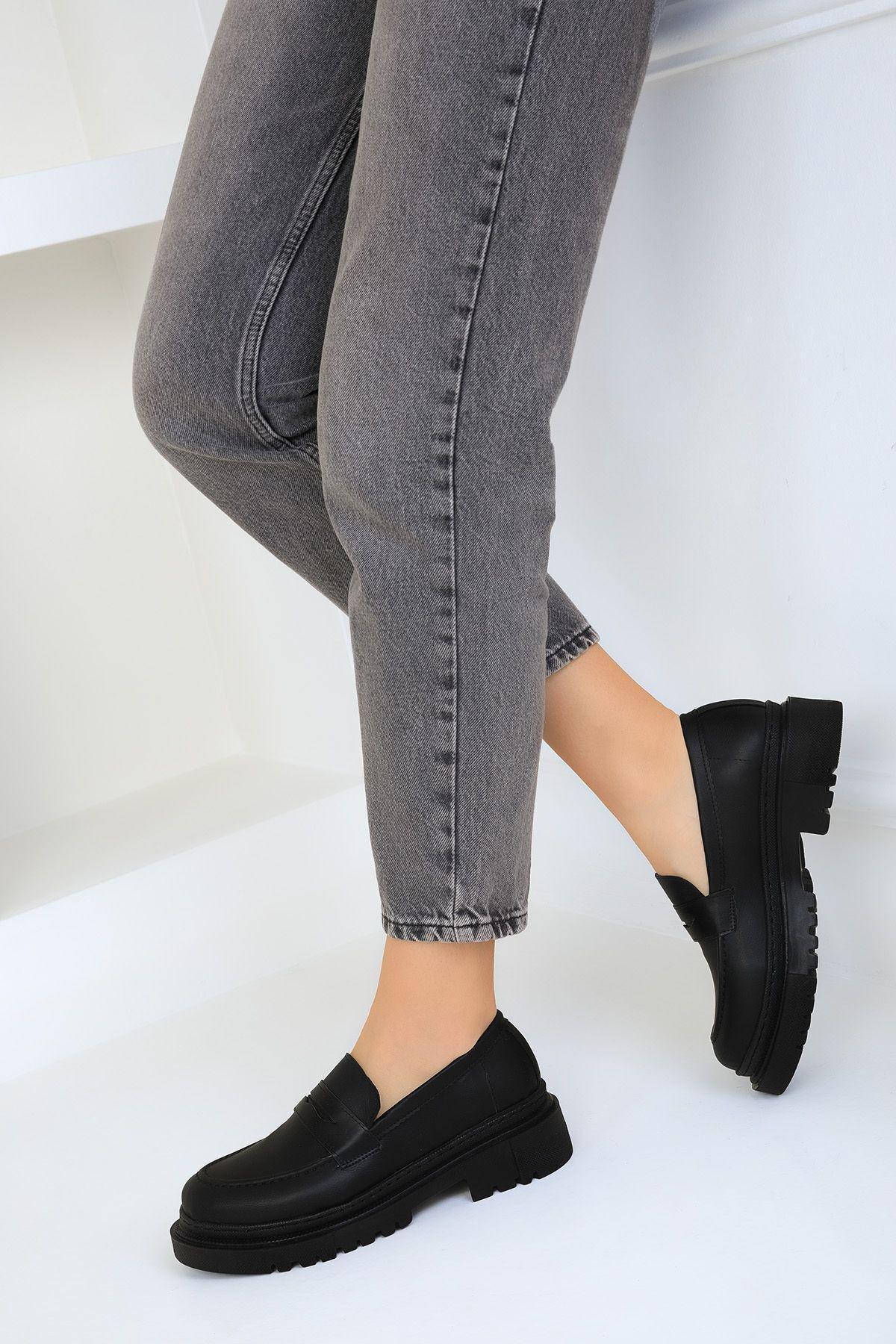 Black Casual Shoes, , large image number 1