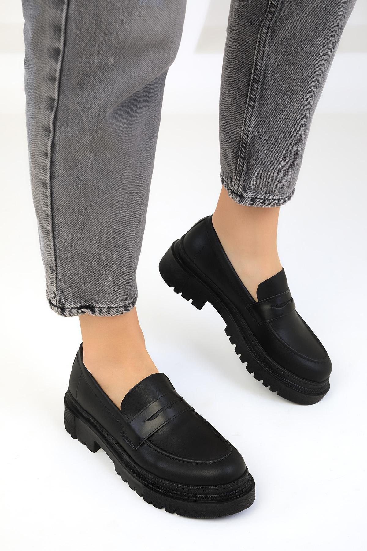 Black Casual Shoes, , large image number 4