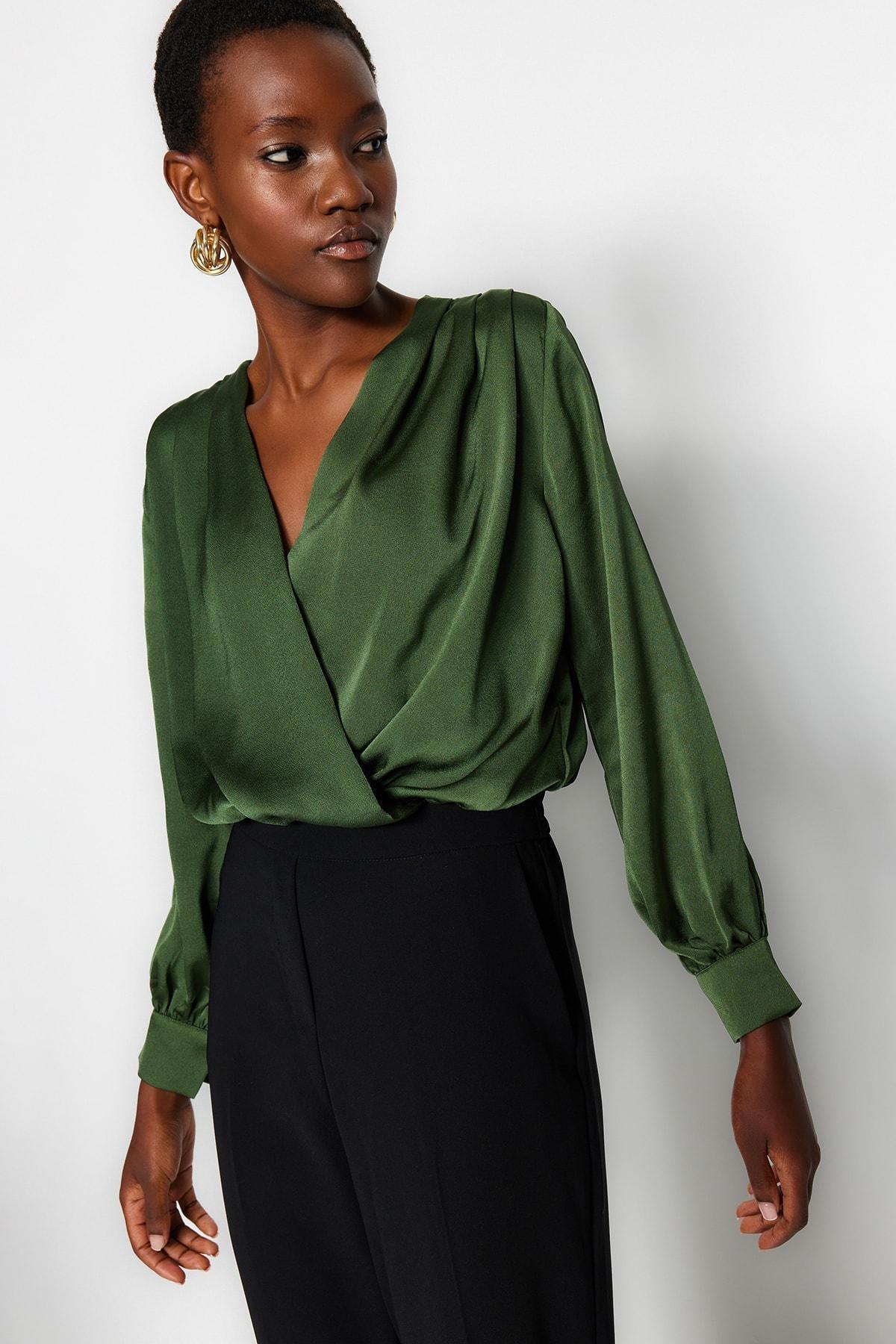 Khaki Woven Body, Khaki, large image number 1