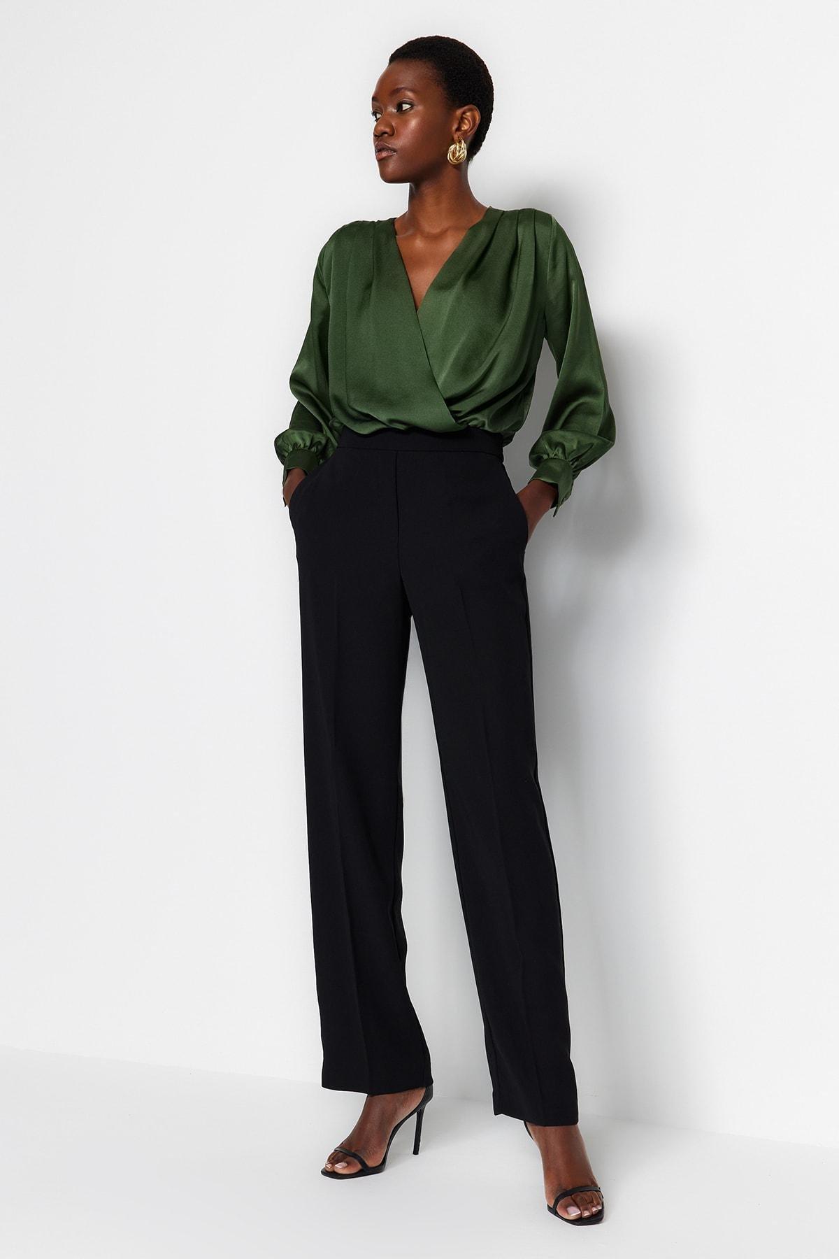 Khaki Woven Body, Khaki, medium