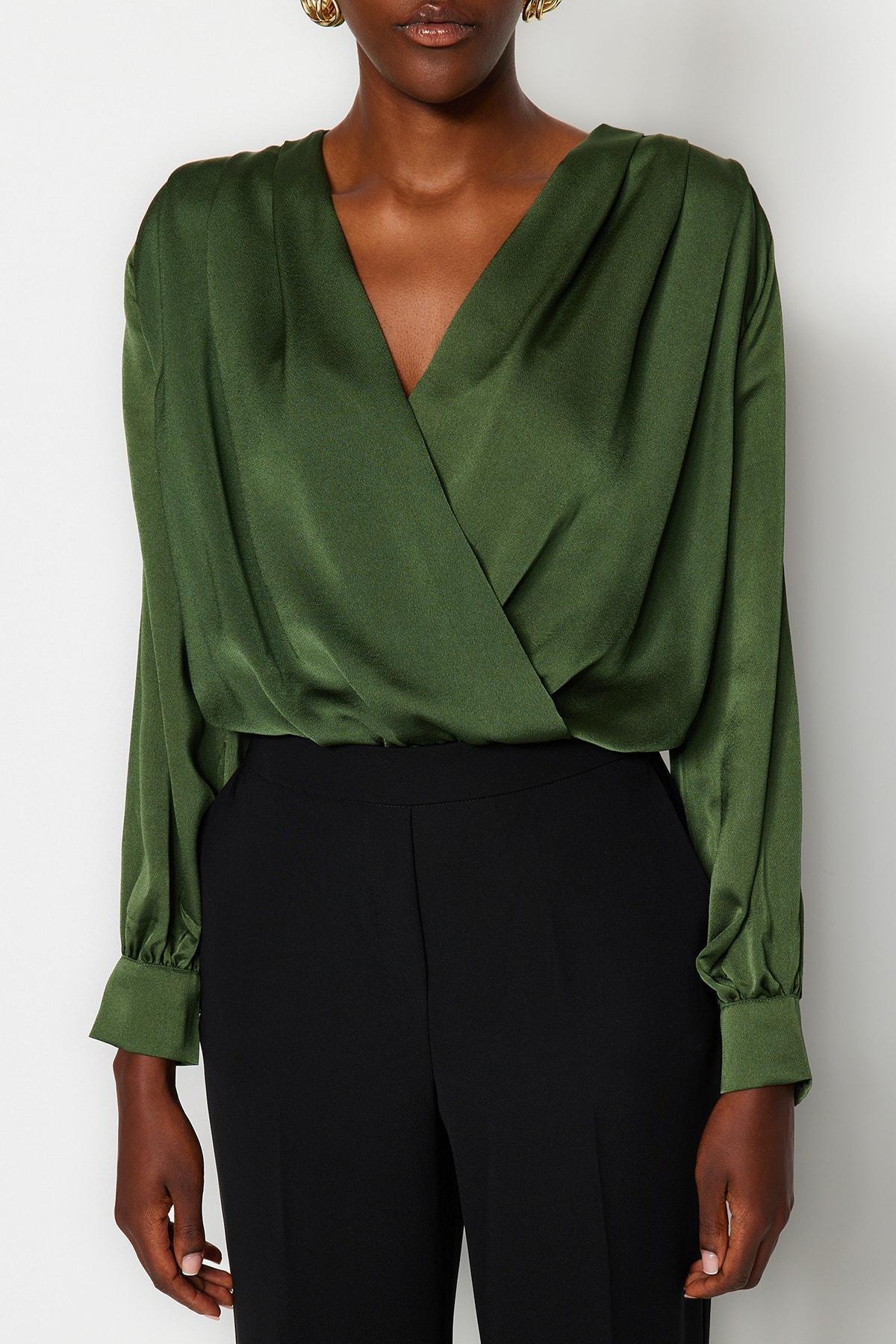 Khaki Woven Body, Khaki, large image number 3
